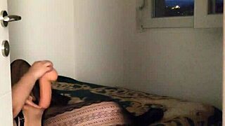 Did you catch her moaning with that monster dildo?