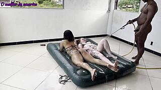 Boy Earns Whores' Hard Fuck 😈