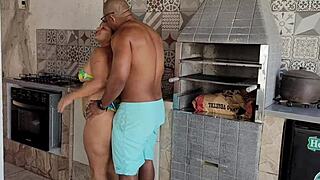 She Waited For Her Cuckold To Leave To Cheat With The Well-Endowed Black Man