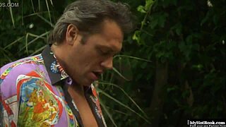 I had intense hard sex with a beautiful redhead lady outdoors