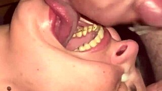 Facials Compilation - Mature Milf Redhead Gets Cum in Mouth.