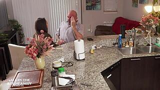 Tiny Freya Von Doom Visits Stepdad And New Wife