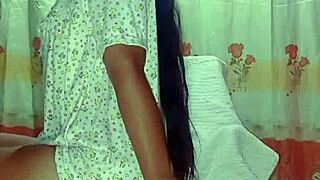 Couple Engages In Intense Homemade Fucking With Long Hair