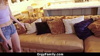 Stepsisters Chloe Cherry and Gwen Vicious Confront Pervert Stepbrother Over Pictures