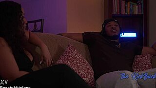 La Bella Diabla takes big black cock in intense threesome