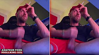 prollking showcases xxl big dick in show off session