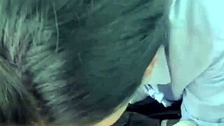 Gabriella, suck me fast before they interrupt my cum!