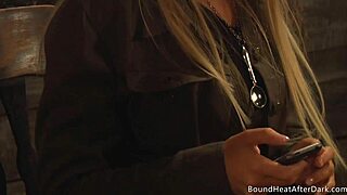 Curvy Lesbian Slave Touched And Undressed By Merciless Mistress