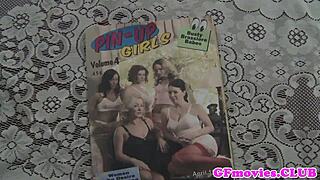 Intense Vintage Lesbian Fingering