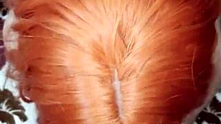 I met my young latina neighbor in new lingerie, we had fun