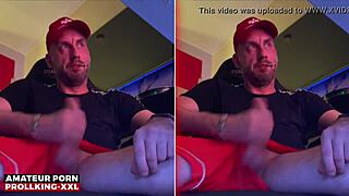 prollking showcases xxl big dick in show off session