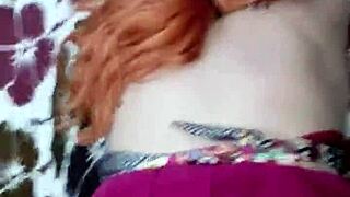 I met my young latina neighbor in new lingerie, we had fun