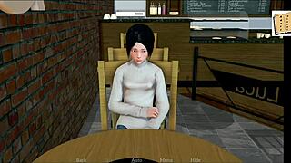 My new family 20, exploring blonde and brunette dynamics in a game