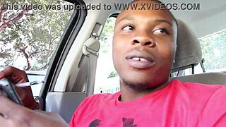 College professor sucking big black dick