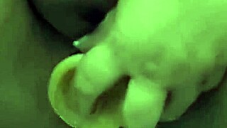 Housewife Enjoys Intense Cumming Session