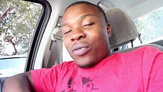 College professor sucking big black dick