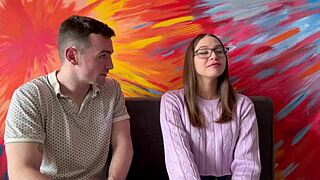 Latina College Student Glasses Fucks Professor Pass English Class 😘