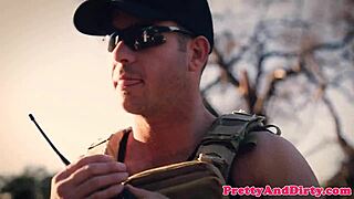 Glamcore Babe Dickriding Border Officer