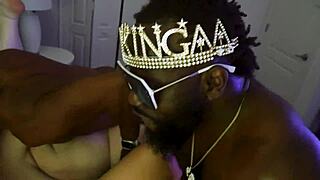 Blonde BBWs swap big black cocks with boyfriends