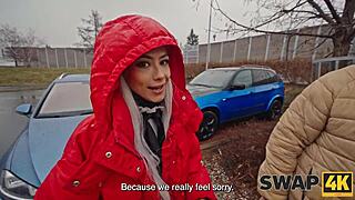 Swap4k kinky threesome with sexy blonde sluts veronica leal and daruma rai