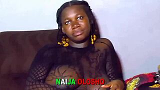 Naija olosho gets fucked hard after nipple touch