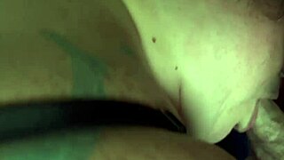 Hot Brunette Sucks Big Cock