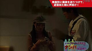 Female College Student! Pretending Underwear Shoot, Gets Real Fuck Creampie!