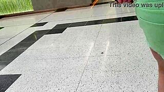 Trashy kiwi slut shows off at the mall and on a busy public street