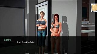 My new family 20, exploring blonde and brunette dynamics in a game