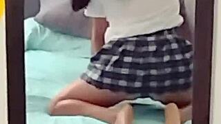 Wow, That Rich Student Got Fucked In Her Uniform!