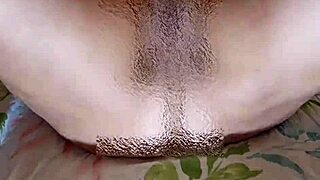 Fat Sixty-Year-Old Granny With Huge Saggy Tits Caresses Her Old Pussy