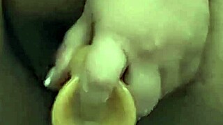 Housewife Enjoys Intense Cumming Session