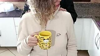 my stepfather loves to surprise me with ass licking