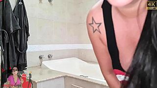 Cuckold's Wife Fucks Another, Brings Cum Home