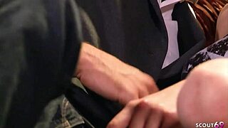 Redhead cougar wife Jessi Palmer with hairy pussy and small tits cheats in rough fuck with pull-out cumshot