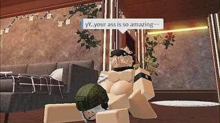 Cute Blonde Boy Enjoys One On One Time With A Soldier Girl