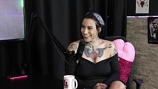 Teen Lexi Mallet's Glamour Look in Sheer Red Lingerie