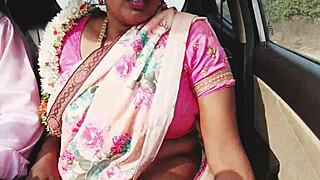 Indian Housewife Cheating Car Sex With Telugu Dirty Talks