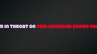 Goth bimbo performs sloppy deepthroat with pigtail throatpie