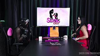 Compilado da ramona 69 no swing cast com tifany rocha sheer red