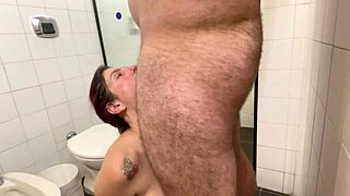 I Gave A Blowjob To The Married Man Hiden In The Bathroom