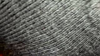 intense sloppy blowjob on the balcony with a monster cock