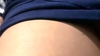 Showing My Little Pussy And Small Tits In Public Without Panties