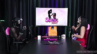 Compilado da ramona 69 no swing cast com tifany rocha sheer red