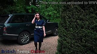 i'm the british nurse giving my patient an oily handjob, but i think i got the wrong room or something