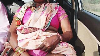 Indian Housewife Cheating Car Sex With Telugu Dirty Talks