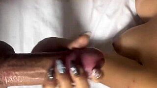 My stepsister masturbates me then I fuck her hard.