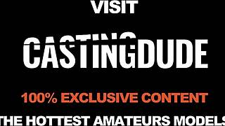 Naughty hispanic college slut takes fat cock in her throat