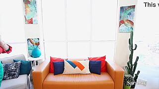 Masturbating in the salon sara jay plays with big tits