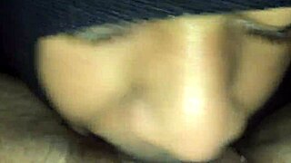 ebony queen of squirt part 1 with masked action and pussy squirting on big cock